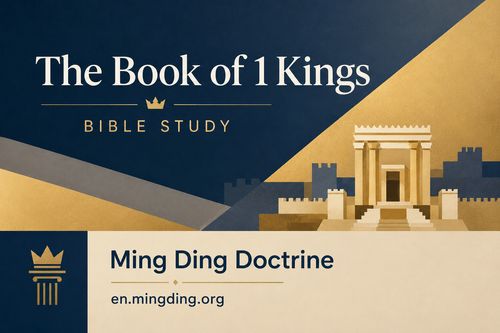 【Bible Study】1 Kings 1 - God Establishes the One Who Sits on David's Throne with the Will to Build the Temple